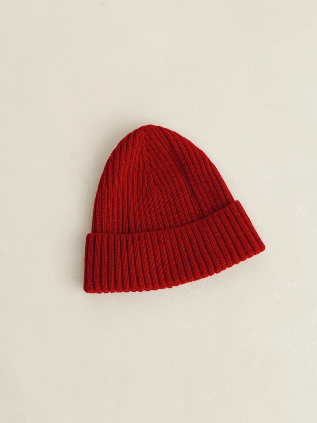 Snowy Ribbed Knit Hat