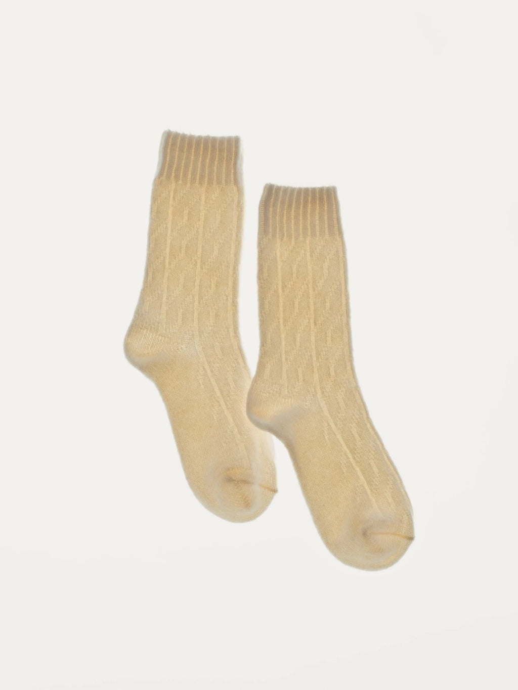 Snowflake Angora Socks