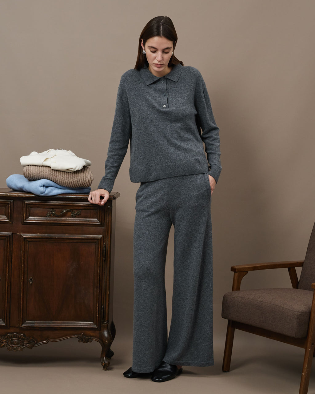 Frances Knit Polo