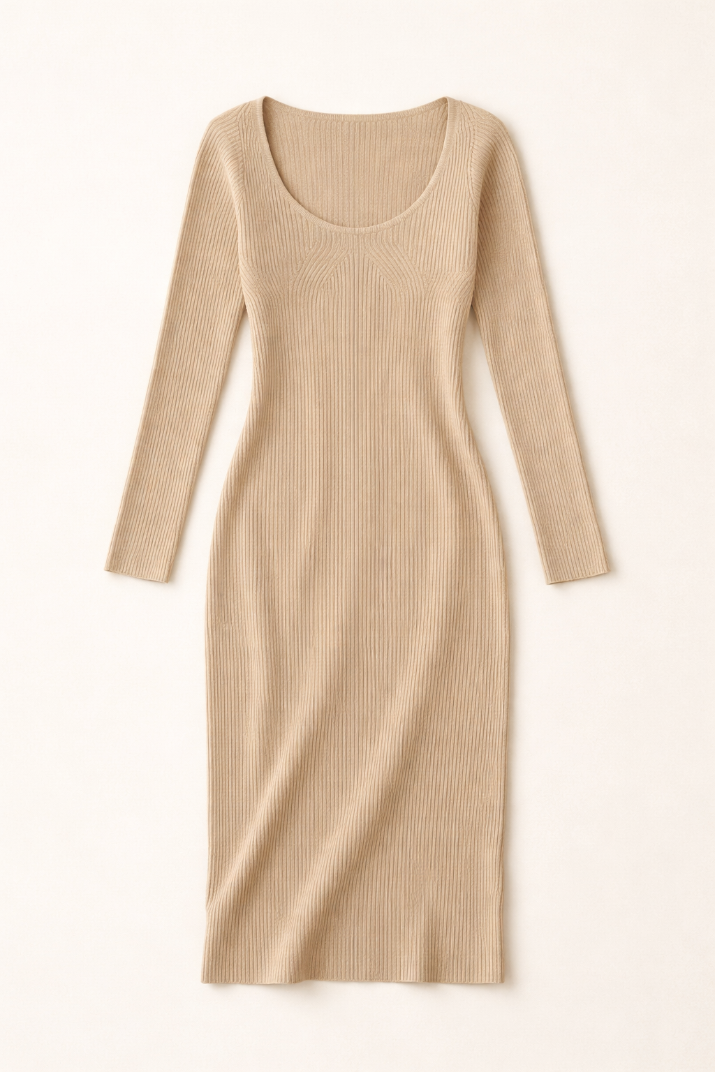 Ribbed Maxi Dress