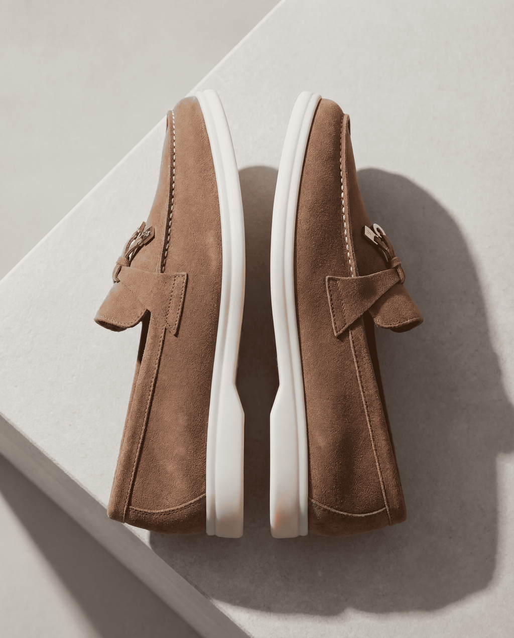 LORO Suede Loafers