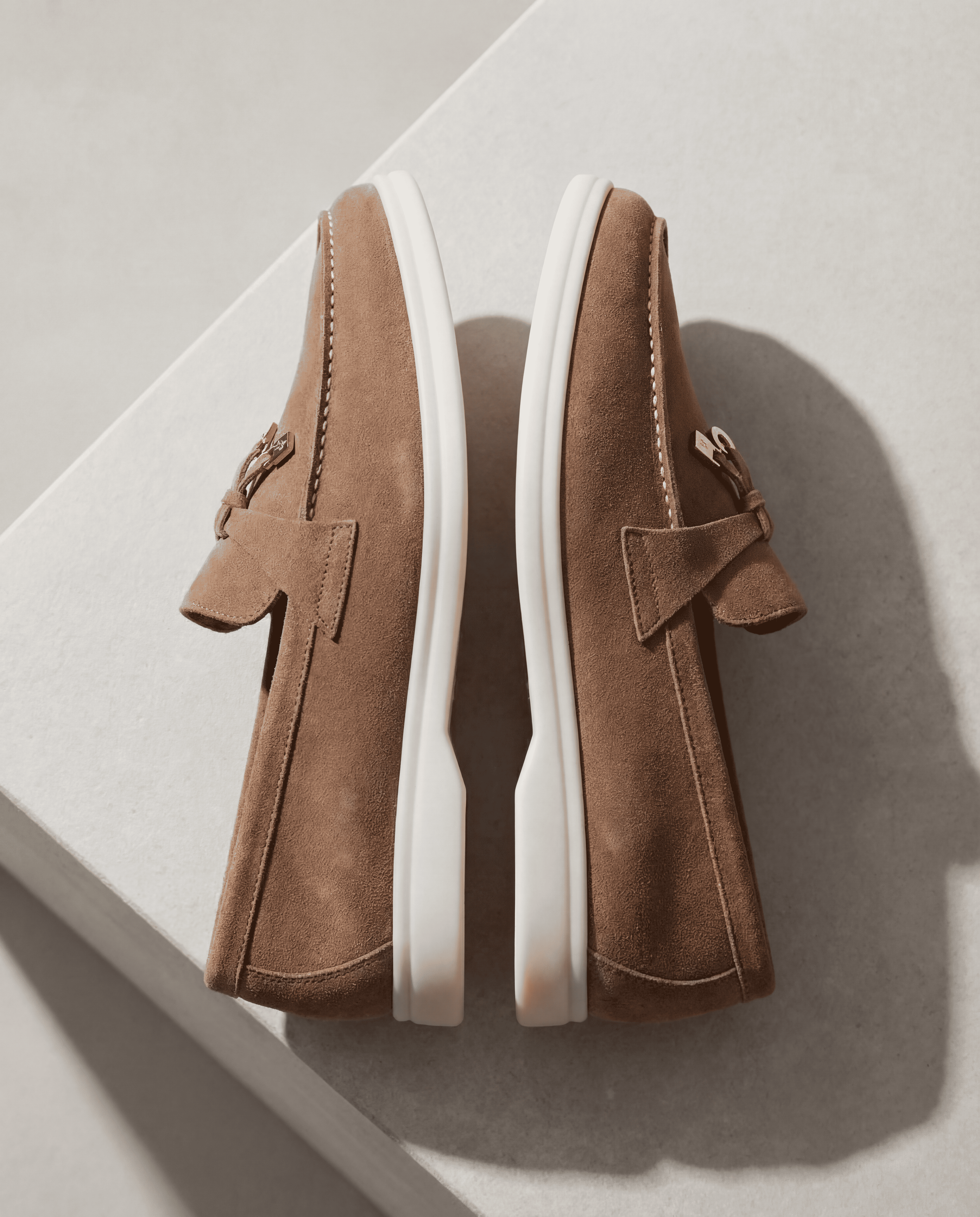 LORO Suede Loafers