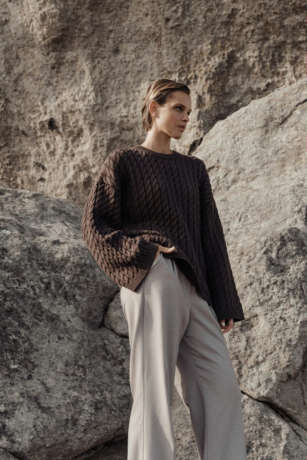 Cable Knit Sweater
