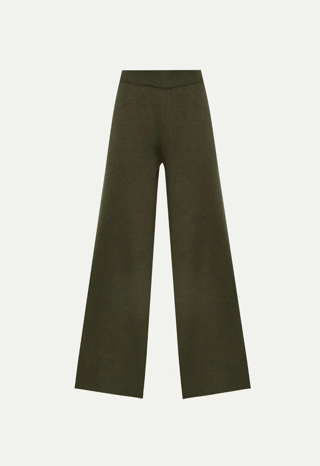 Wool Palazzo Trousers