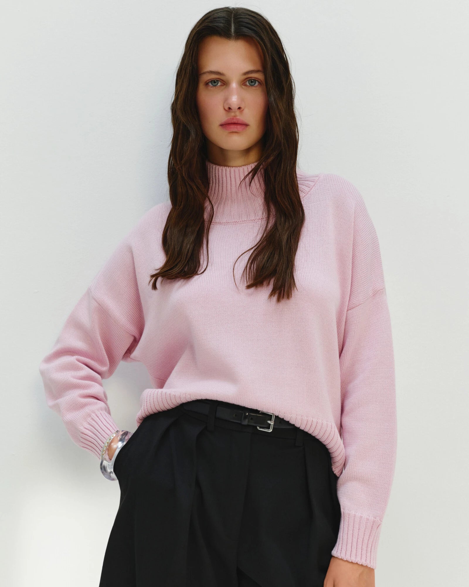 Agnes Cropped Knit Jumper