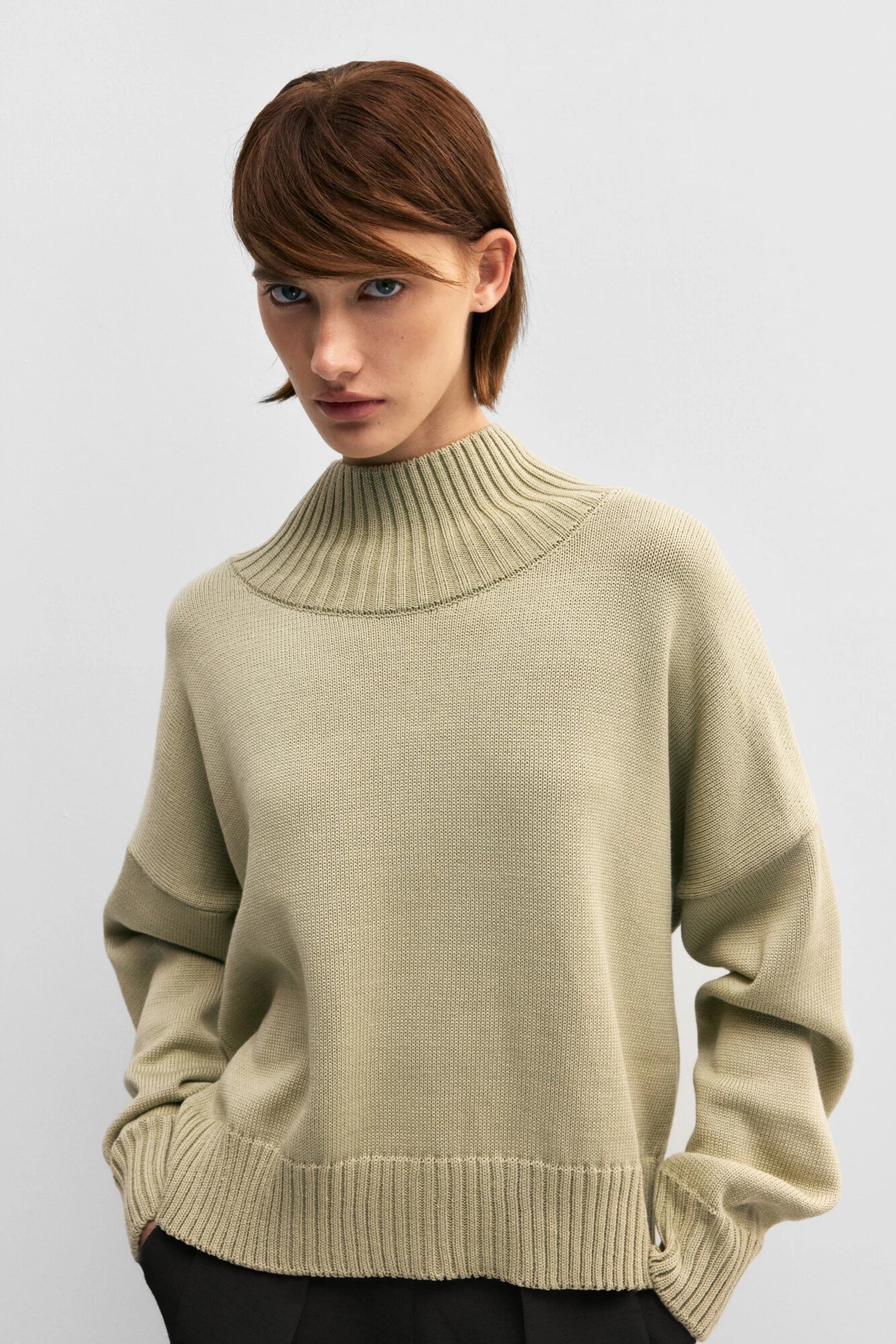 Agnes Cropped Knit Jumper