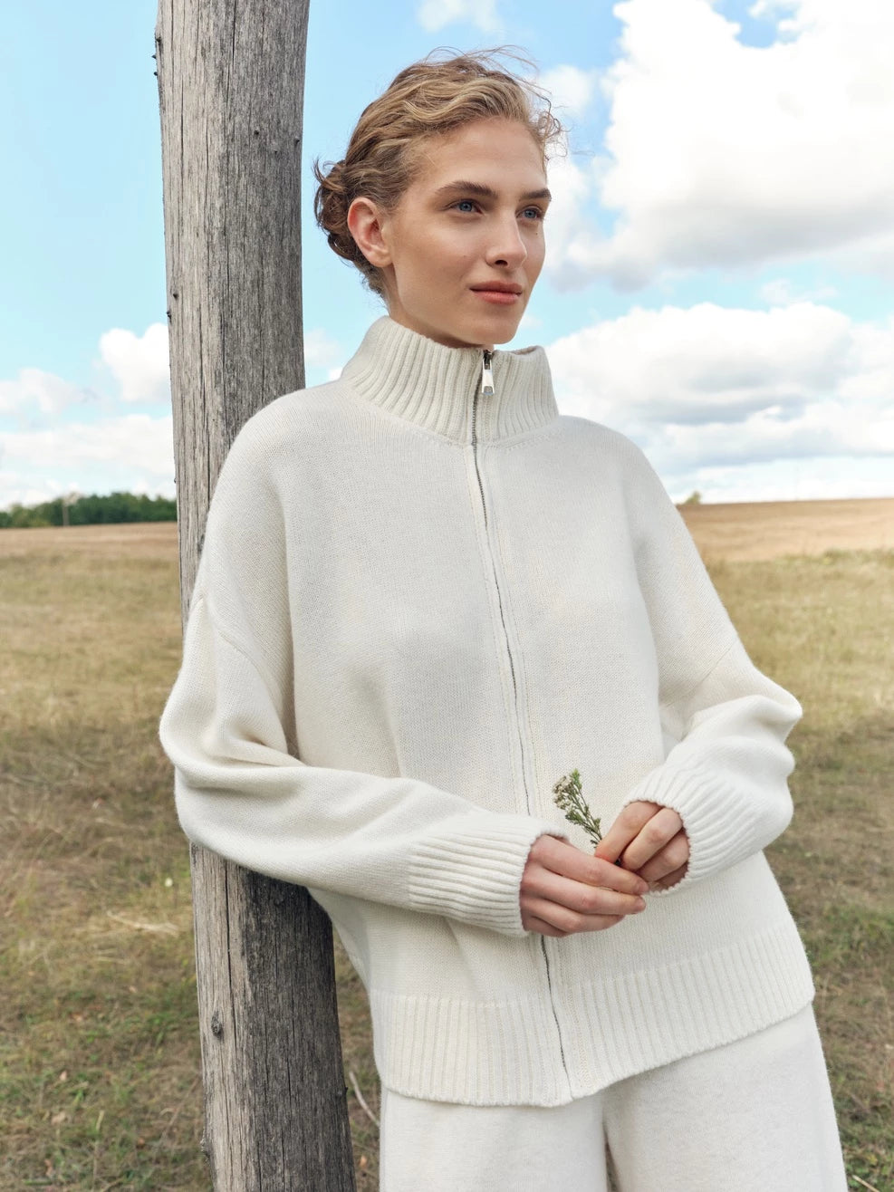 VERONE Zip Cardigan