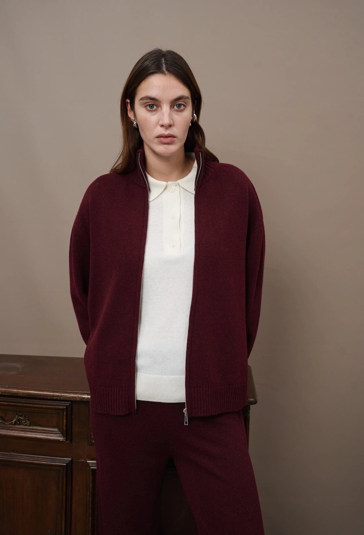 VERONE Zip Cardigan