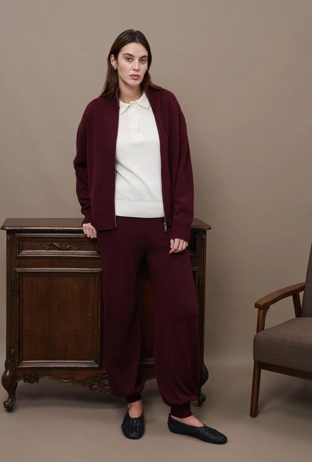 VERONE Zip Cardigan
