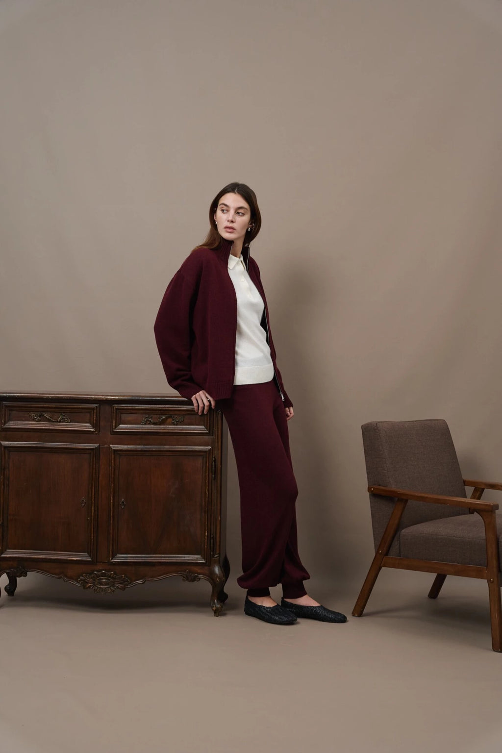 VERONE Zip Cardigan