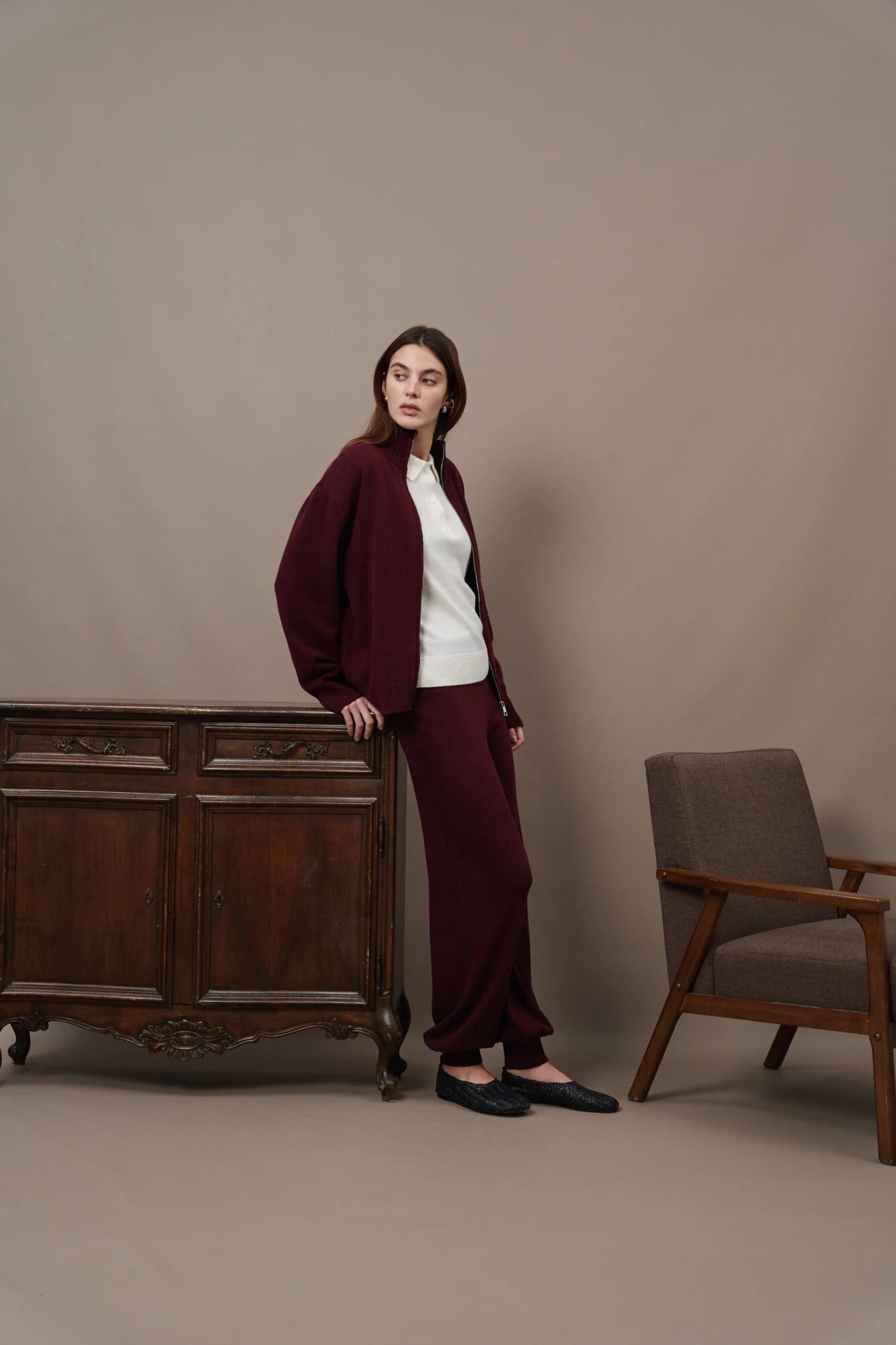 VERONE Zip Cardigan