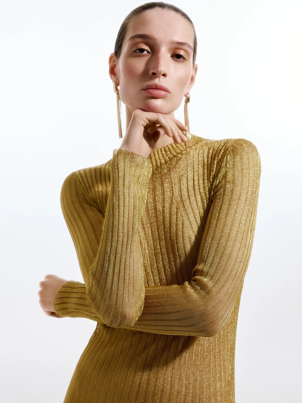 Gold Evening Dress