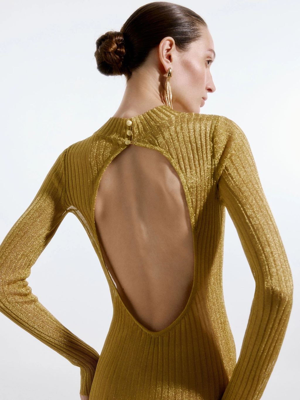 Gold Evening Dress