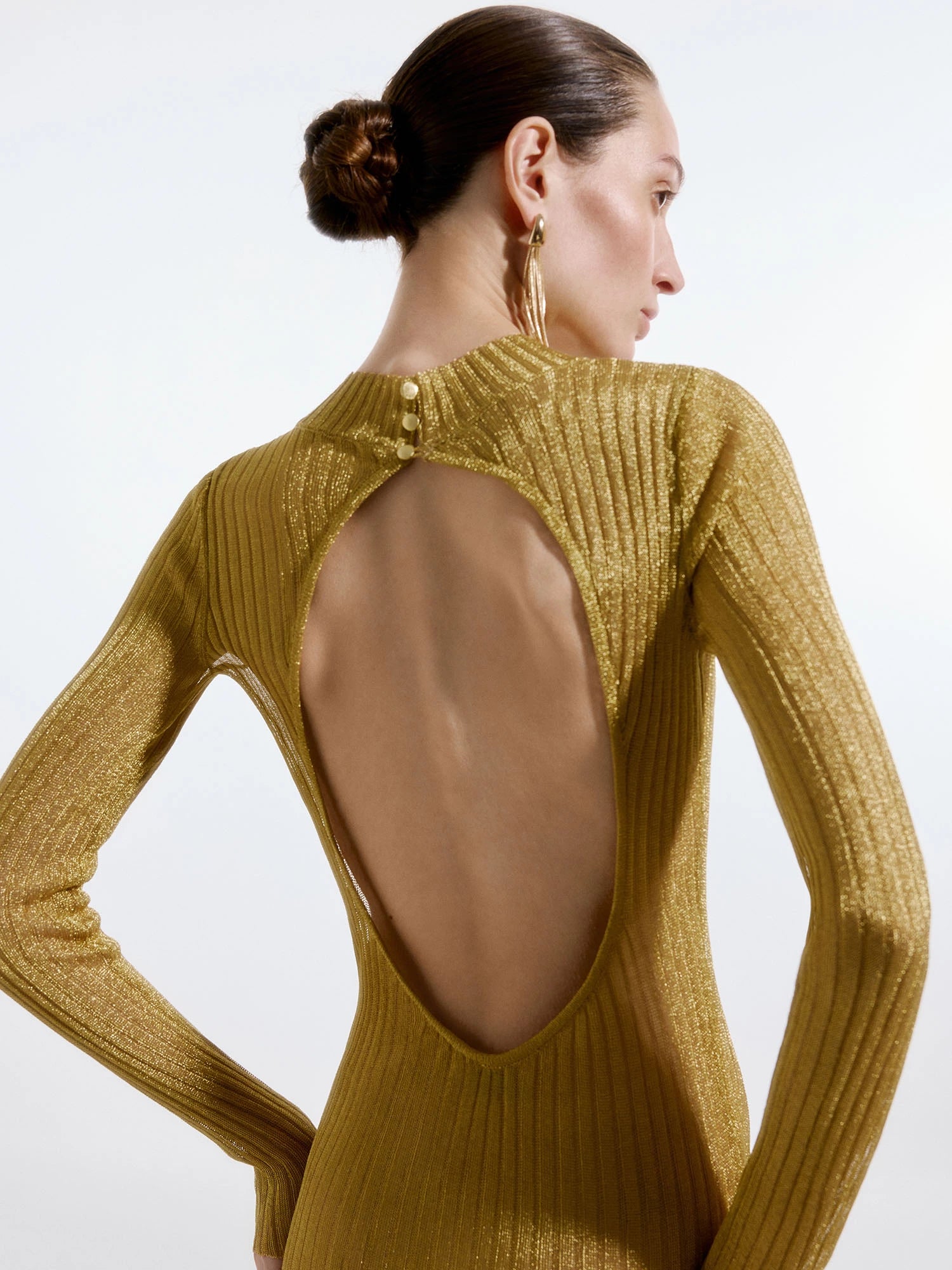 Gold Evening Dress