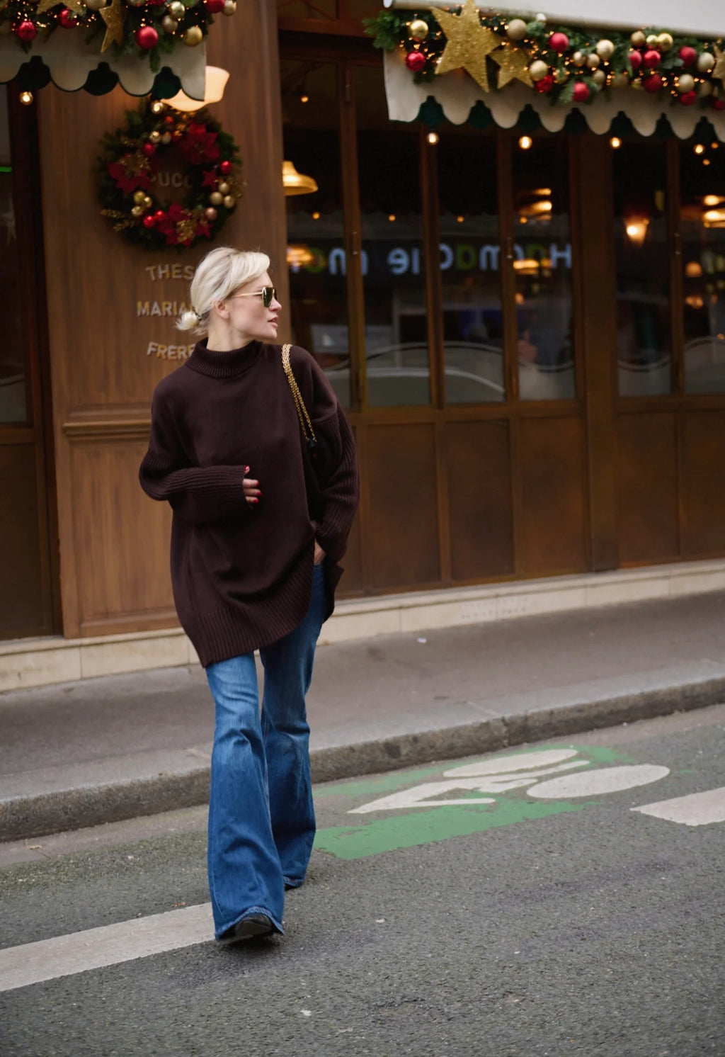 Knit Dress with Slit