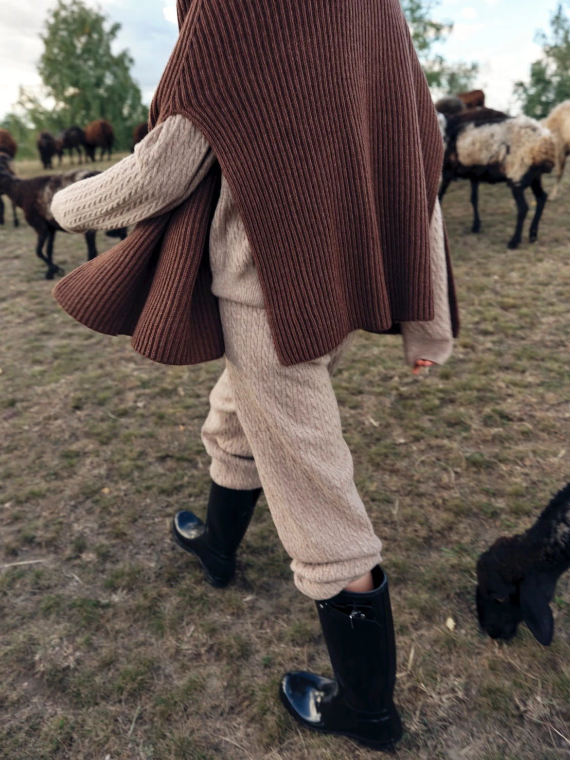 Jolie Wool Cape