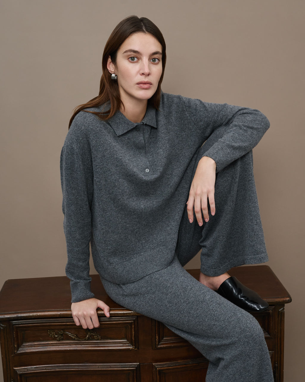 Frances Knit Polo