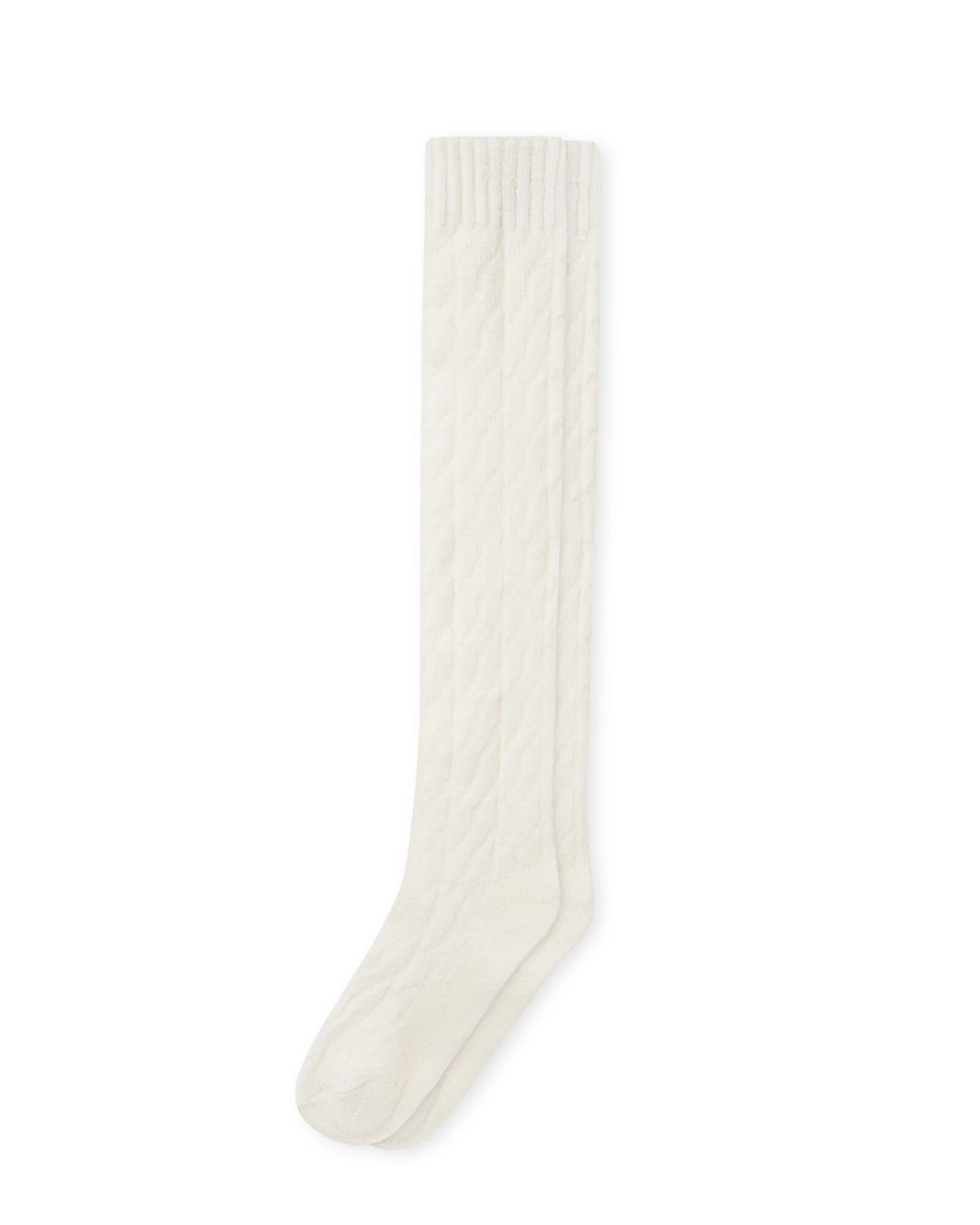 Holidays Angora Knee Socks