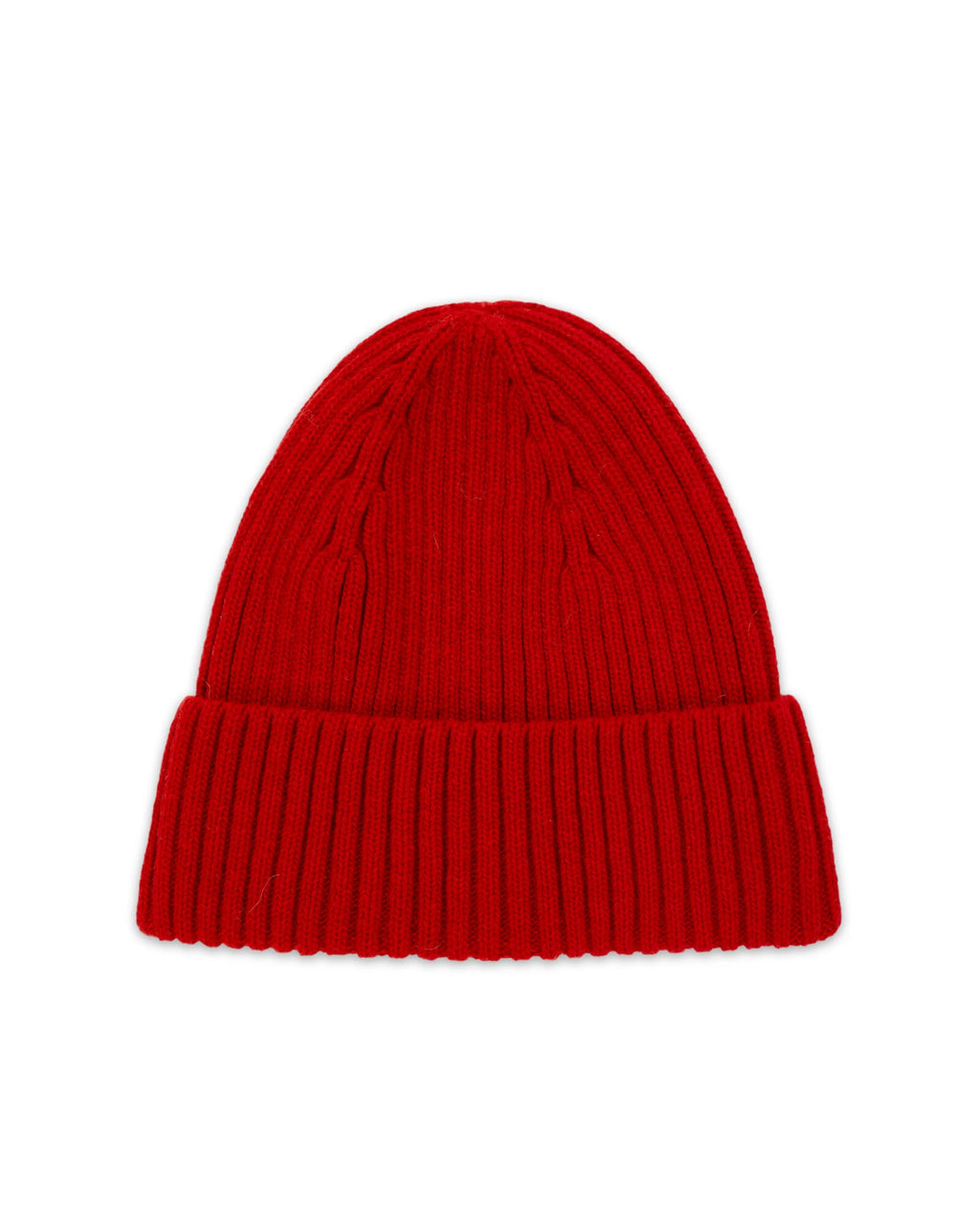 Snowy Ribbed Knit Hat