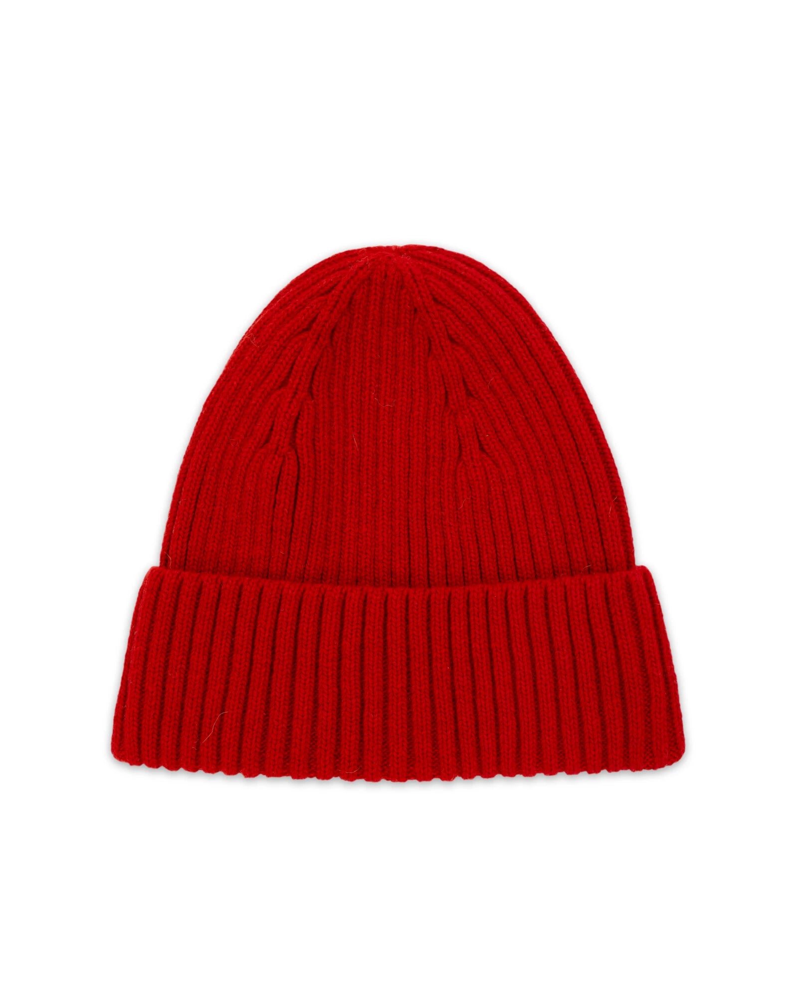 Snowy Ribbed Knit Hat