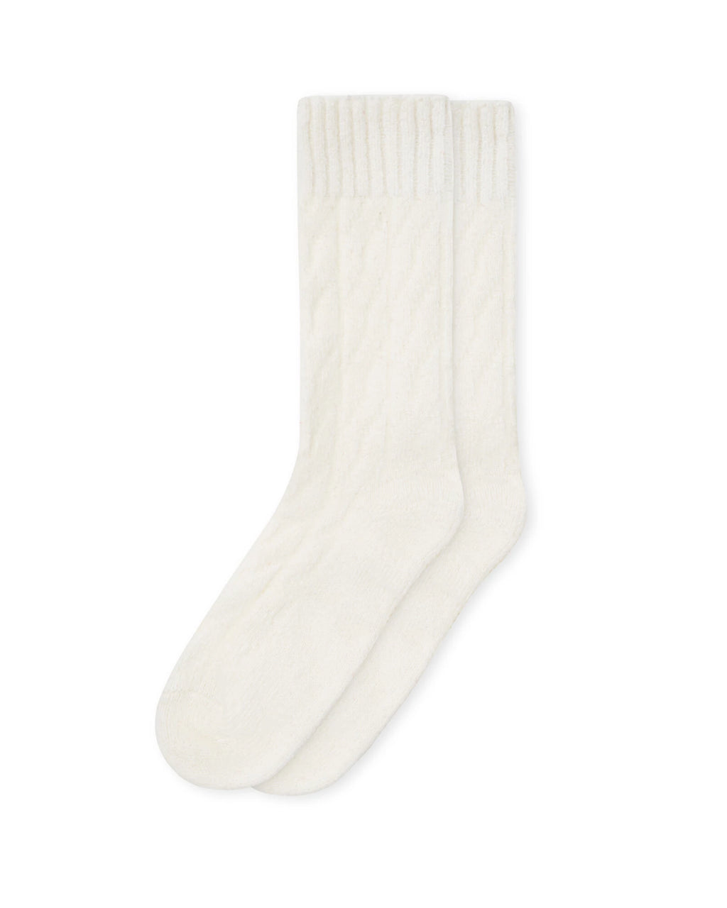 Snowflake Angora Socks