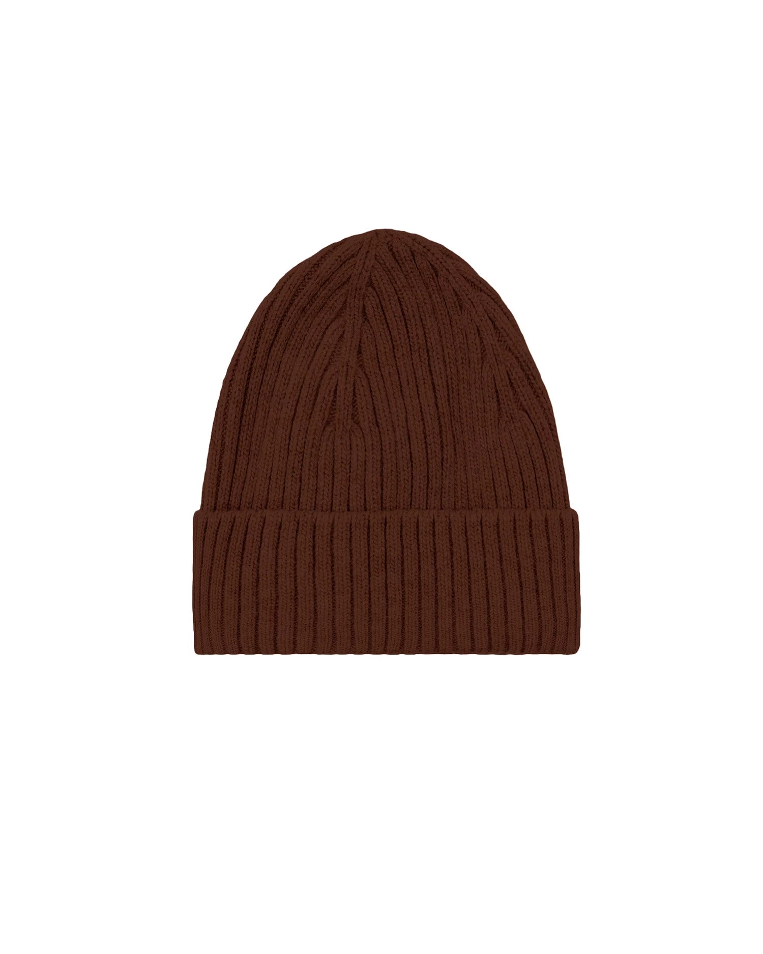 Snowy Ribbed Knit Hat
